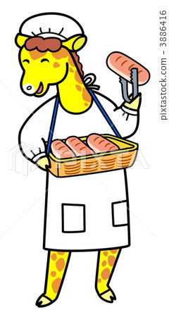 長頸鹿午餐 3886416