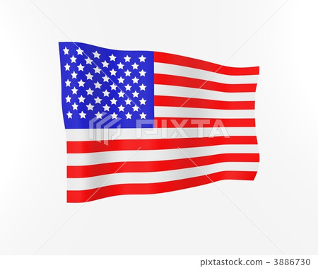 american flag, flutter, stars and stripe 3886730