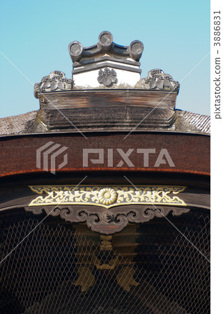 Toyokuni Shrine Gate of the Tang Gate Gori tile 3886831