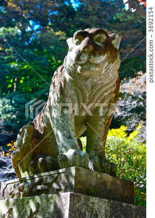 “ Aun no Tora（Kangata）”的石像（京都市左京區藏倉寺/藏倉本町） 3892154