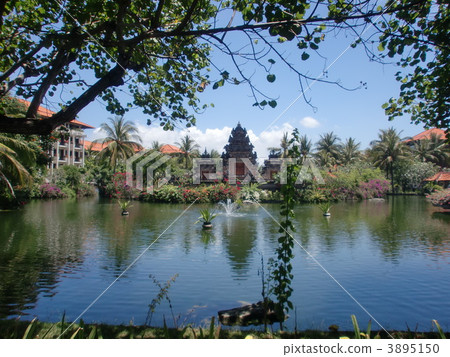 resort spot, indonesia, asiatic 3895150