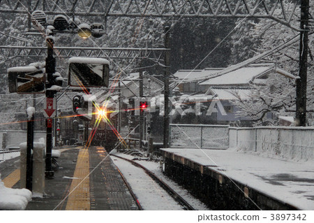 白雪皚皚 雪景 積雪 3897342