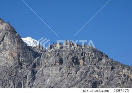 喜馬拉雅山珠穆朗瑪峰路 喜馬拉雅山珠穆朗瑪峰路 3897675