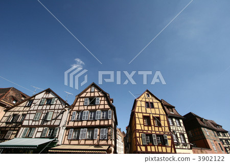 alsacian village alsacian village 3902122