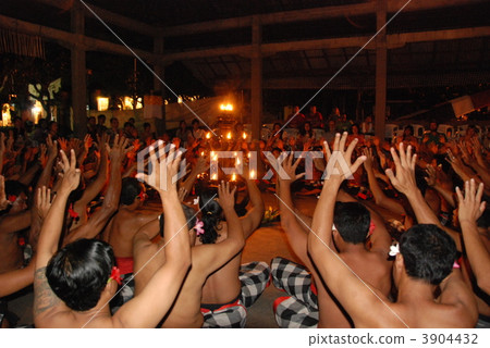 Kecak Dance（烏布/巴厘島/印度尼西亞） 3904432