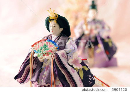 女兒節用娃娃 女兒節 展出的娃娃系列 3905520