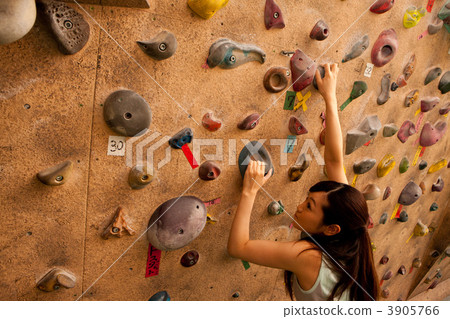 登山者 抱石 自由攀登 3905766