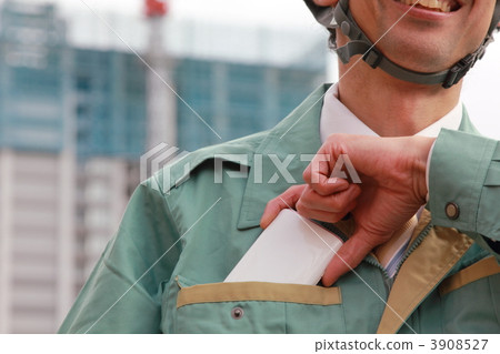 工人建築業建築業經銷商網站主任（男性商業建築工地30s） 3908527