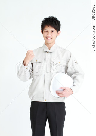 Worker to pose a gut Worker to pose a gut 3908562