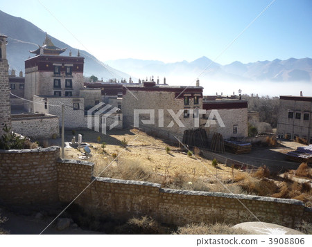 拉薩寺西藏自治區 3908806