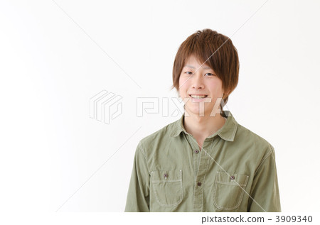 A young man in casual clothes A young man in casual clothes 3909340