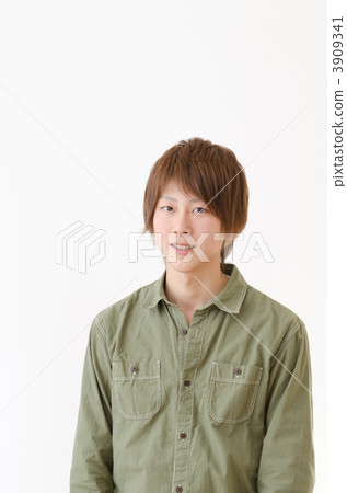 A young man in casual clothes A young man in casual clothes 3909341