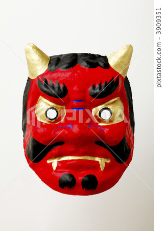 紅色惡魔 節日 面具 3909351