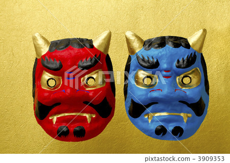 mask, demon, ogre 3909353