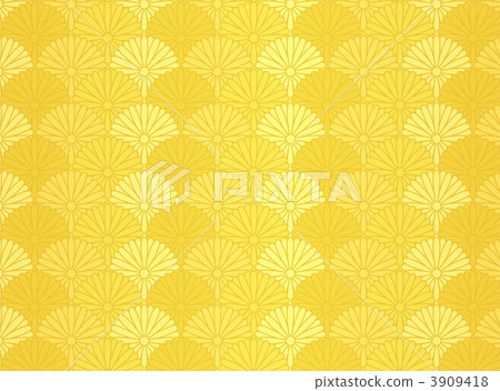 金菊花海浪 3909418