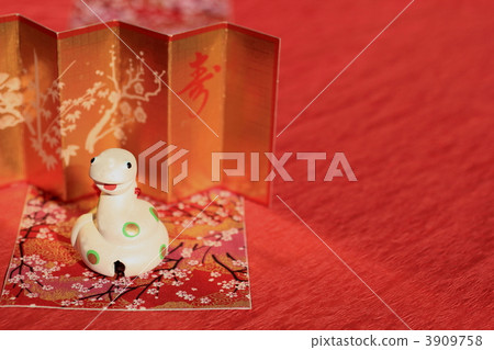 白蛇 紅色背景 紅背蛛 3909758