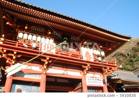 鶴岡八幡宮新年 3910838