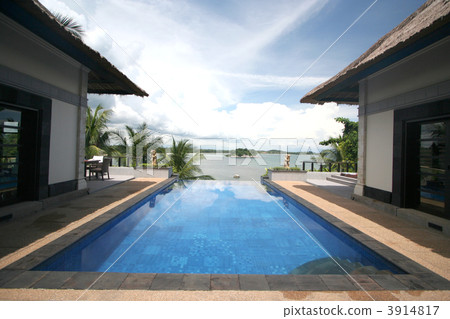 民丹島酒店泳池別墅 3914817