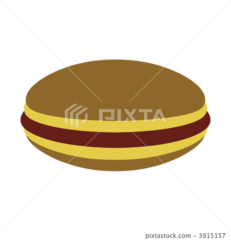dorayaki cake, two small pancakes with bean jam in between, dorayaki 3915157
