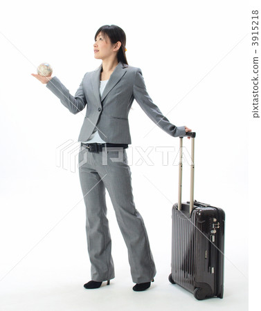 成年女性的行李箱 成年女性的行李箱 3915218