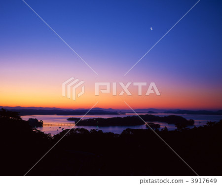 松島的晨光 3917649