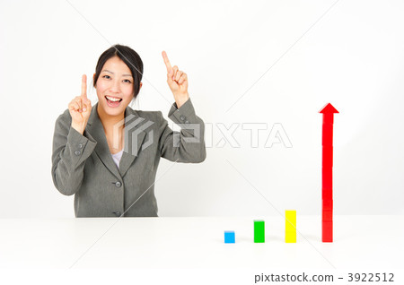 條形圖 快遞增長 女生 3922512