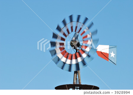 在德克薩斯州的風車 3928994