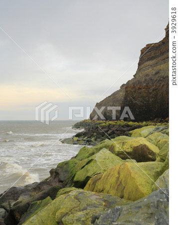 Green rocks at Whitby Green rocks at Whitby 3929618