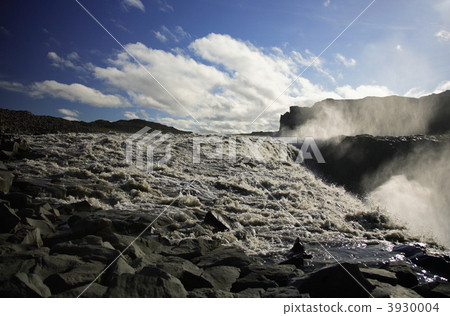 Dettifoss riverbed Dettifoss riverbed 3930004
