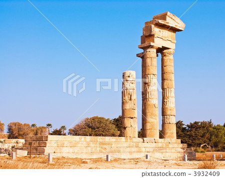 Acropolis in Rhodes Island 3932409