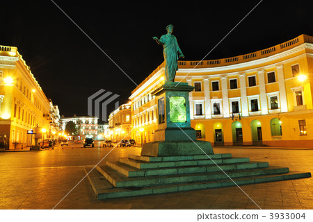 Ukraine, Odessa, statue of Richelieu duke 3933004