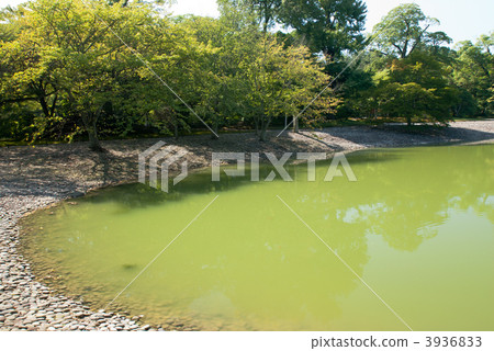 從Seng皇宮Owaka-tei看見的Shuzhu和南池 3936833