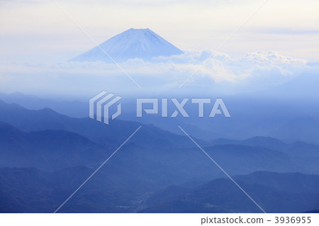 富士山中午 3936955