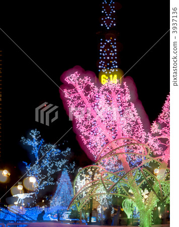 白色照明（多次曝光） 3937136