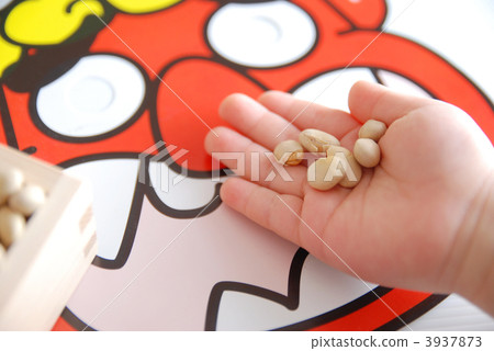 手和豆類 手和豆類 3937873
