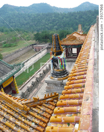 Scenery from Pension temple Black lama tower 3937966