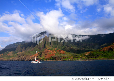 考艾島未開發的地區Na·巴黎·海岸 考艾島未開發的地區Na·巴黎·海岸 3938158