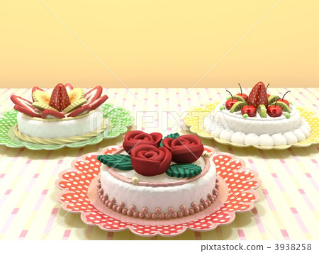 Three cakes Three cakes 3938258
