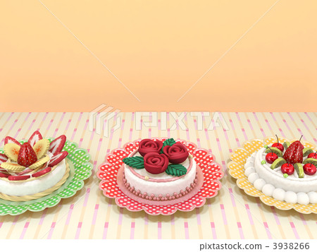 Three cakes Three cakes 3938266