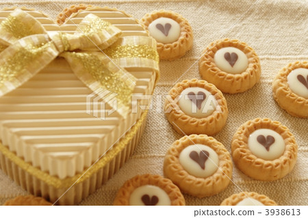 餅乾 心形 禮品盒 3938613