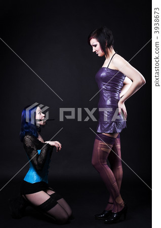 Girl in dog role play fetish games 3938673