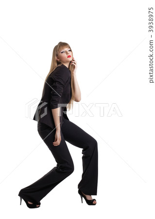 young business woman posing in desire young business woman posing in desire 3938975