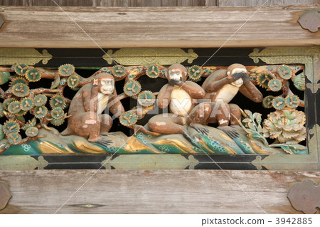 Monkey statue 3942885