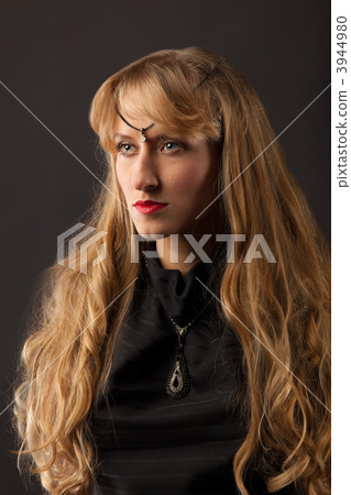 Beautiful woman with long blonde hair Beautiful woman with long blonde hair 3944980