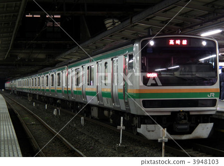 高崎線E231系列大宮站 3948103