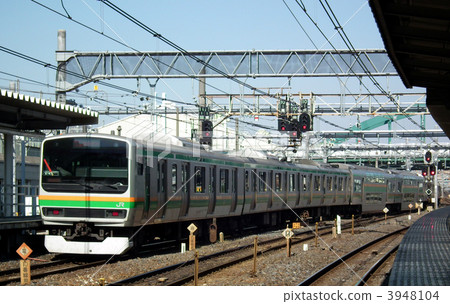 湘南新宿線E231系列大宮站 3948104