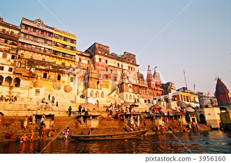 "Ghat" on the Ganges River-February 1997 (Varanasi / India) "Ghat" on the Ganges River-February 1997 (Varanasi / India) 3956160