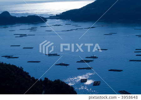 瀨戶內海三島灣海 3958648