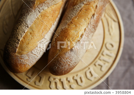 家製麵包 法棍 法式麵包 3958804