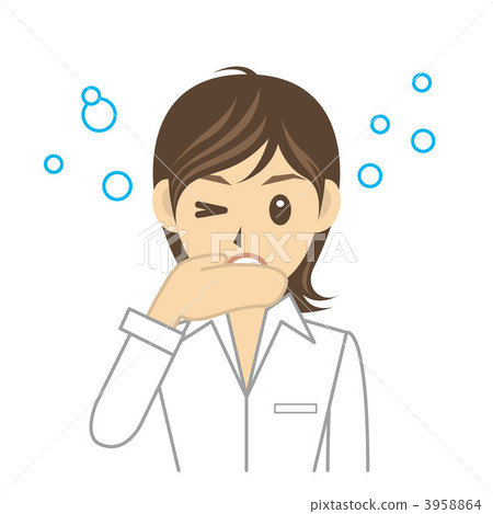 Shirt women B facial expression 3 sleepy 3958864